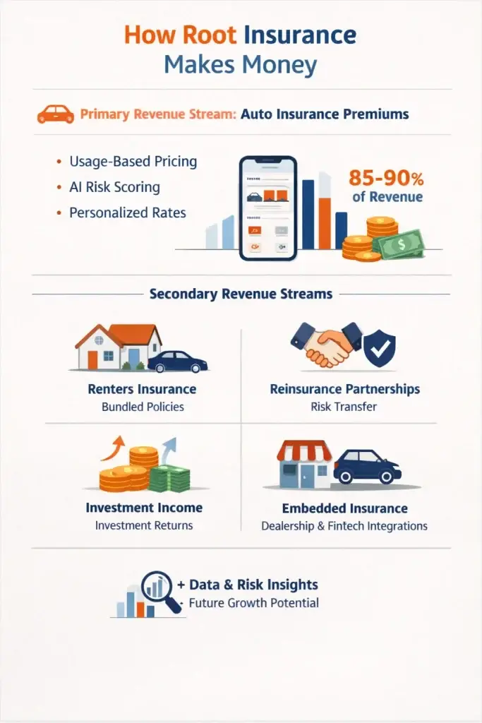 Business Model of Root Insurance: Complete Strategy Breakdown 2026 1 Revenue Streams and Monetization Design . 5
