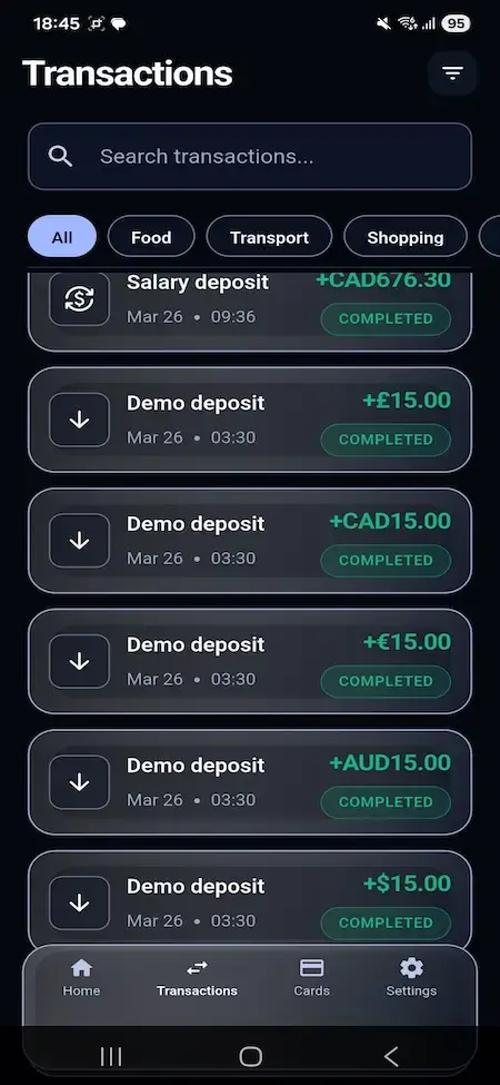 Revolut Clone 27 Revolut Clone Mobile App Screens8
