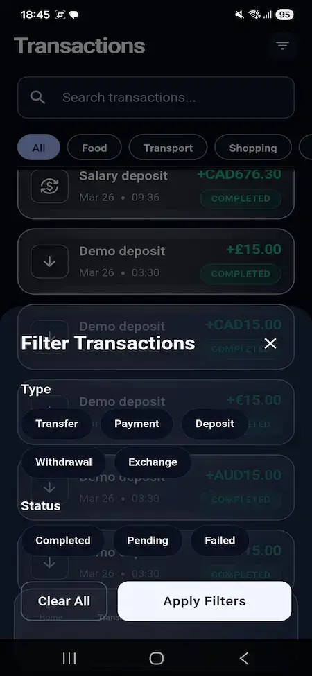 Revolut Clone 29 Revolut Clone Mobile App Screens9