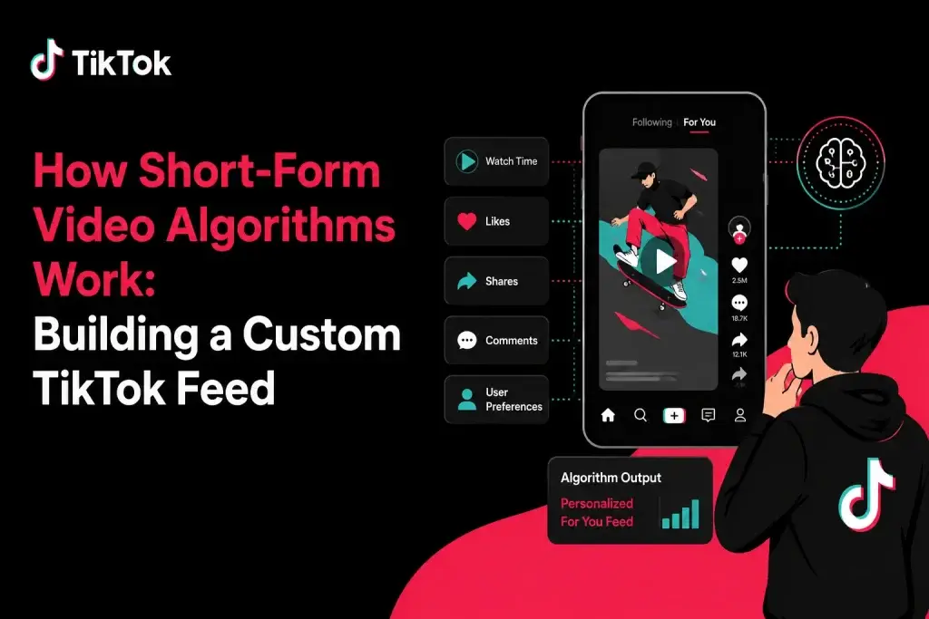 How Short-Form Video Algorithms Work in a TikTok Clone Script