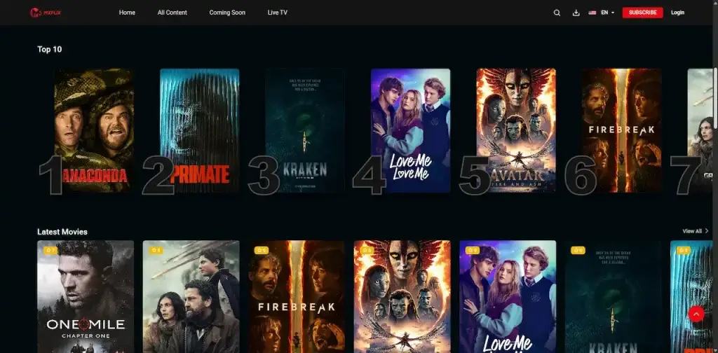 Netflix Clone 34 Top10