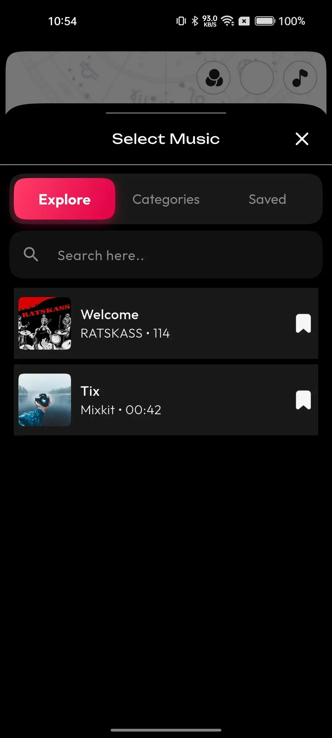 TikTok Clone 10 music sheet