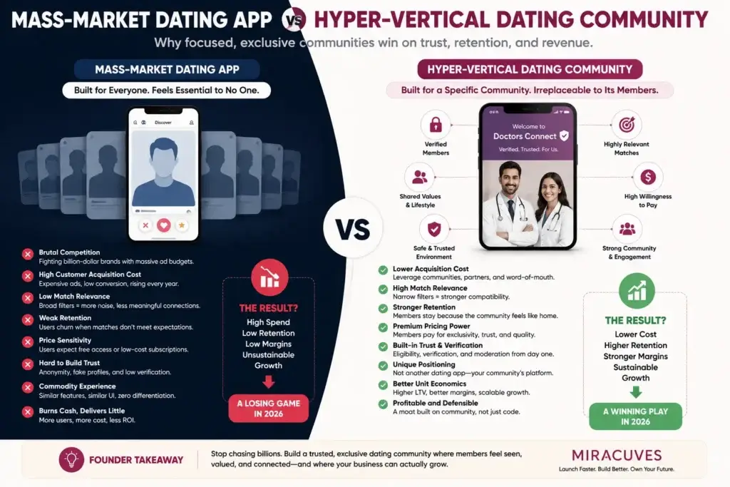 Stop Building Tinder Clones: Why Hyper-Vertical Dating Is the Only Profitable Play 3 Seven-step launch roadmap for building and validating a hyper-vertical dating app