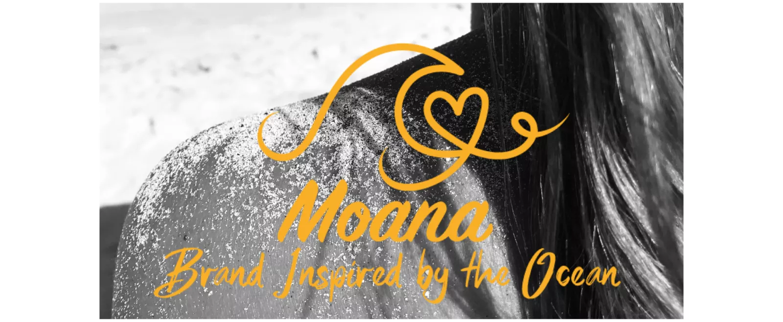 Moana Brand Inspired by the Ocean Shoulder Black and White