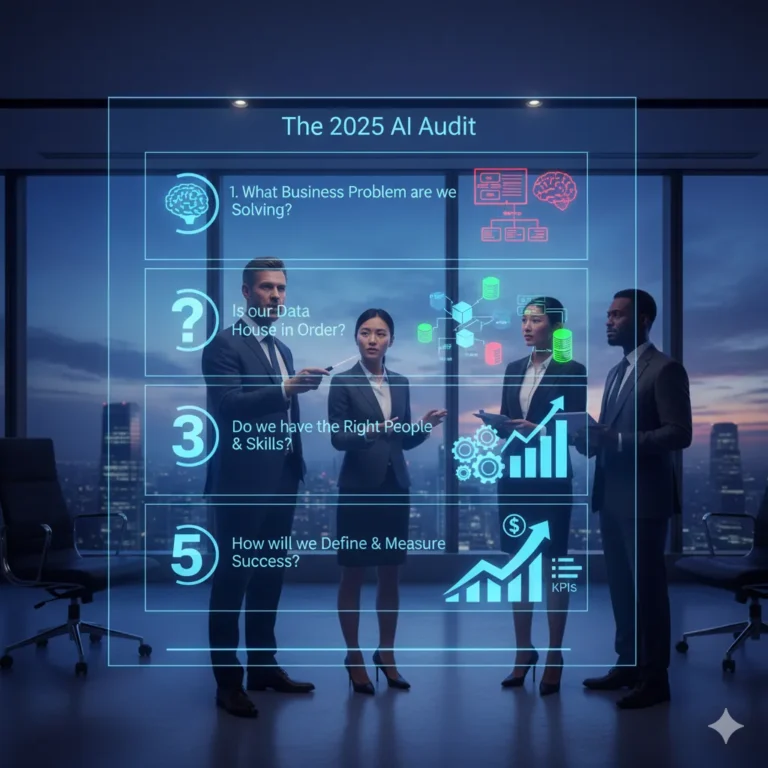 The 2025 AI Audit: 5 Questions to Ask Before You Spend a Dollar