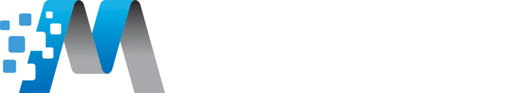 m-tech media logo white