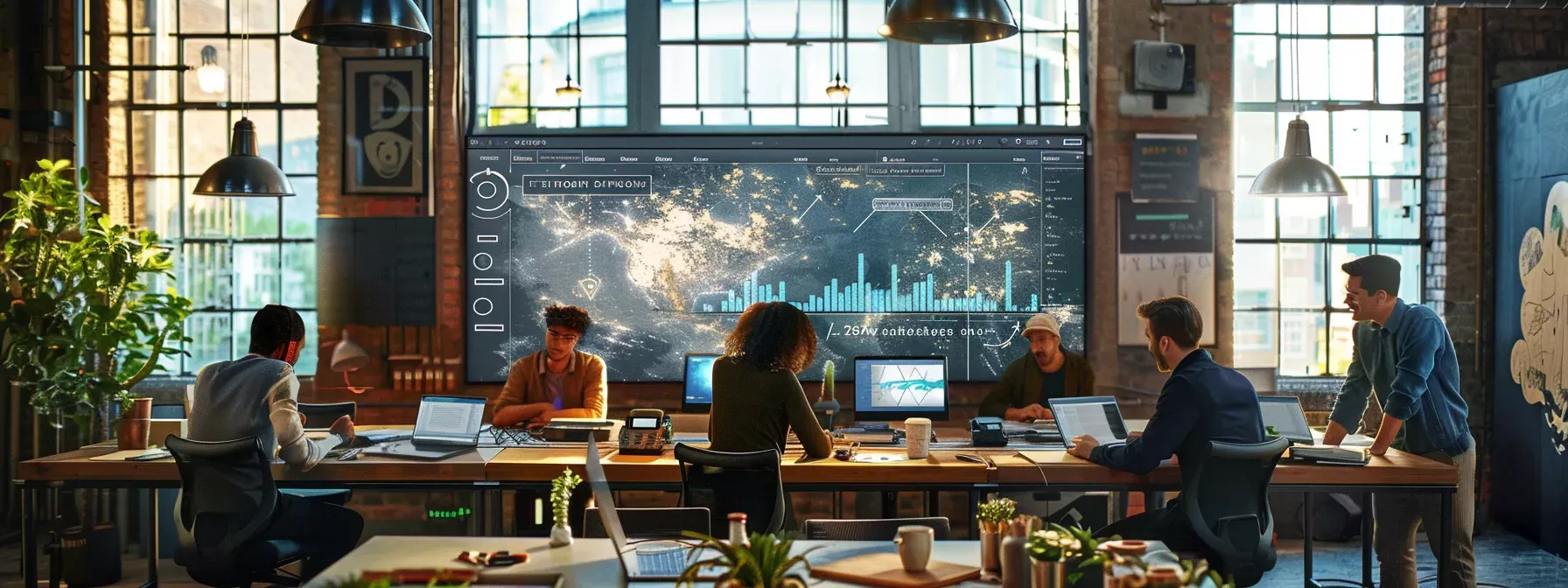 a bustling urban office setting displays a diverse team of professionals collaborating over a large digital map, pinpointing local directories and media outlets to strategically enhance local citations and backlinks for a chimney repair business. a bustling urban office setting displays a diverse team of professionals collaborating over a large digital map, pinpointing local directories and media outlets to strategically enhance local citations and backlinks for a chimney repair business.