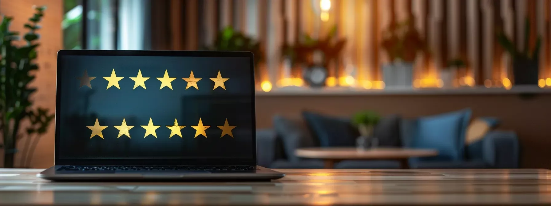 a modern office setting features a sleek laptop displaying glowing online reviews for a chimney repair business, surrounded by charts and graphs highlighting customer engagement metrics and positive feedback, with warm ambient lighting that emphasizes professionalism and trustworthiness. a modern office setting features a sleek laptop displaying glowing online reviews for a chimney repair business, surrounded by charts and graphs highlighting customer engagement metrics and positive feedback, with warm ambient lighting that emphasizes professionalism and trustworthiness.