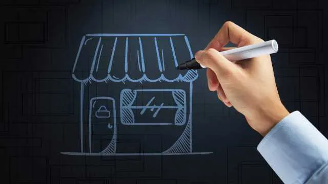 Drawing of a Commercial Building Roof