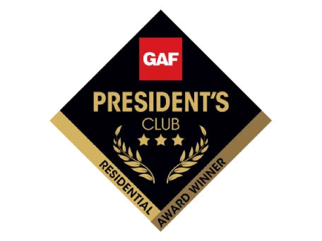GAF President's Club 3 Star Award