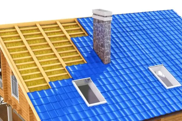 Bastrop roof services Metal roof anatomy illustration