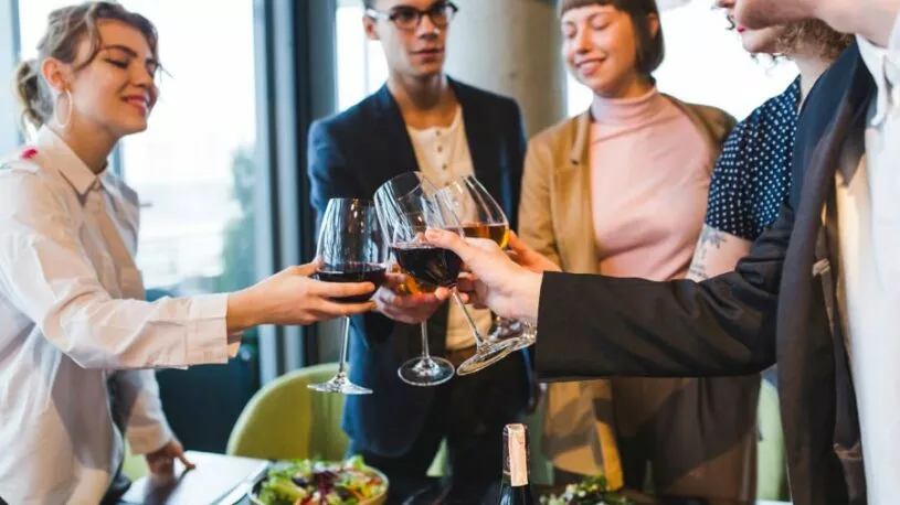 Picutre of manage IT celebration for the holidays