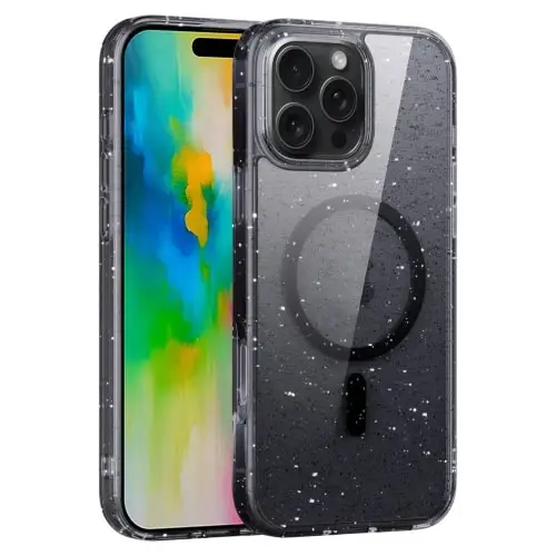 Glitter MagSafe Magnetic Phone Case for iPhone 16/15 - Image 5