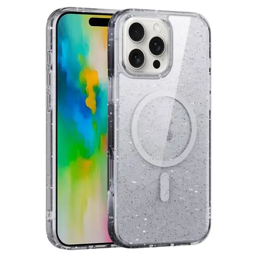 Glitter MagSafe Magnetic Phone Case for iPhone 16/15 - Image 4