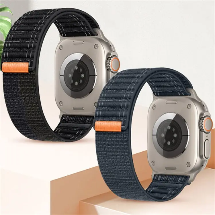 Wave Pattern Nylon Velcro Watch Band for Apple Watch Ultra 2 (49mm) - Image 2