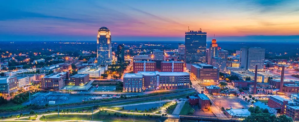 Winston-Salem NC thumbnail skyline