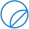 A blue icon depicting a circle with a diagonal line passing through it from the upper right to the lower left. This symbol commonly represents prohibition, restriction, or that something is not allowed.