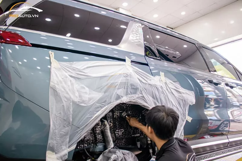 Các vị trí cần dán cách âm xe ô tô