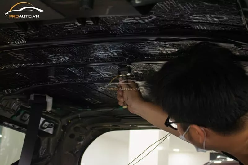 Các vị trí cần dán cách âm xe ô tô