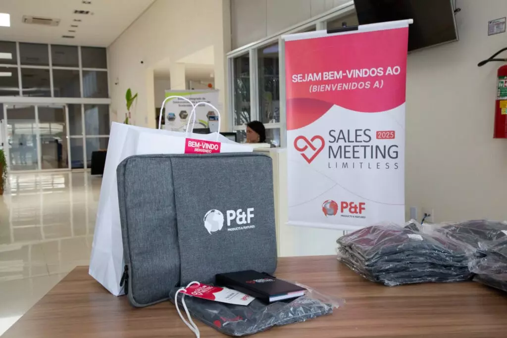 P&F merchandise at 2025 Sales Meeting