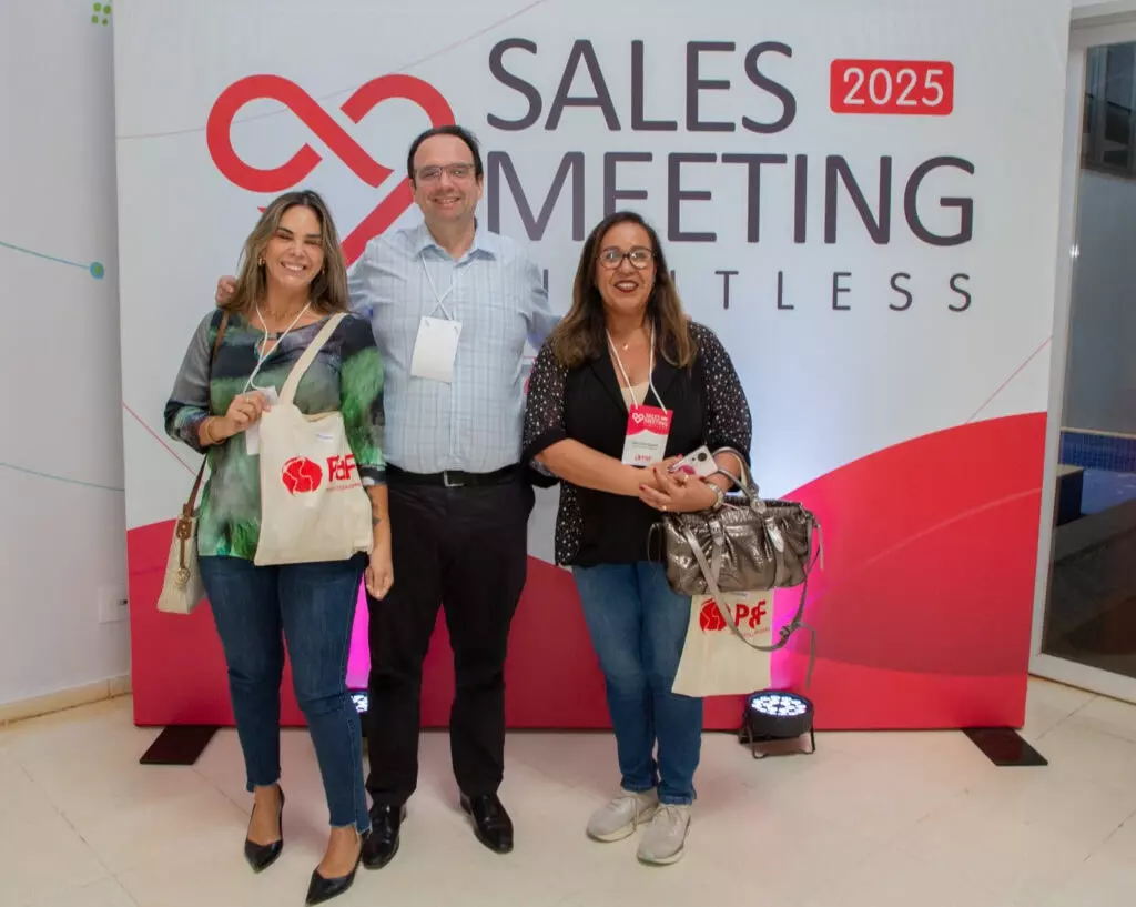 P&F Brazil team members standing for a photo at the 2025 Sales Meeting