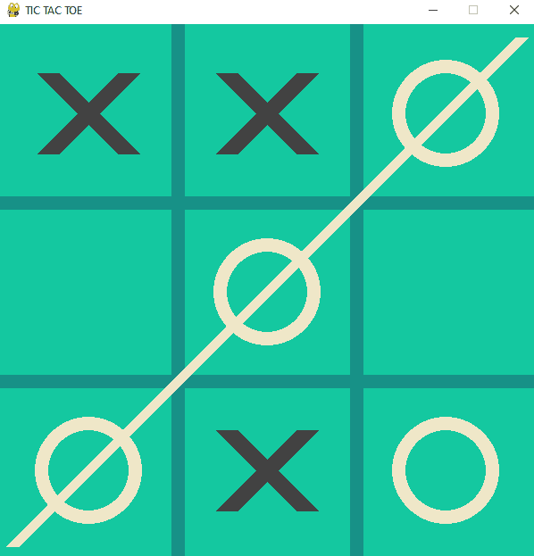 Python tic tac toe game using pygame 1 Python tic tac toe game using pygame