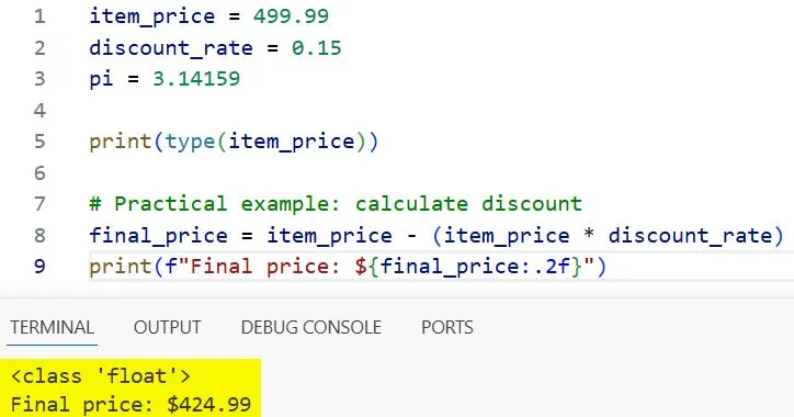 Variables in Python Variables in Python