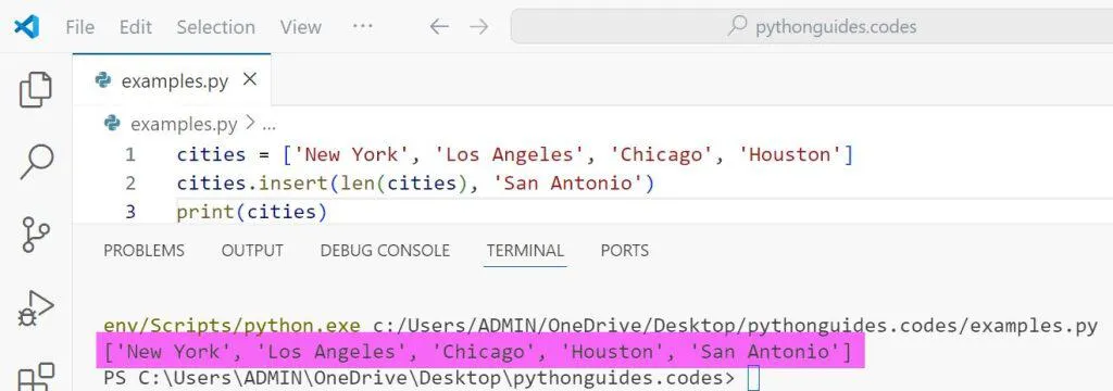 How to Use the insert Function in Python How to Use the insert() Function in Python