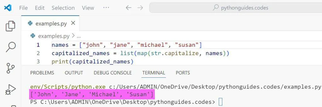 Use the map Function in Python Use the map() Function in Python