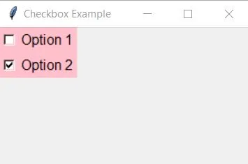 How to Create Checkboxes in Python Tkinter 1 How to Create Checkboxes in Python Tkinter
