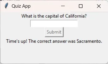 Cancel a Scheduled Functions with after cancel in Python Tkinter quiz app Cancel a Scheduled Functions with after_cancel() in Python Tkinter quiz app