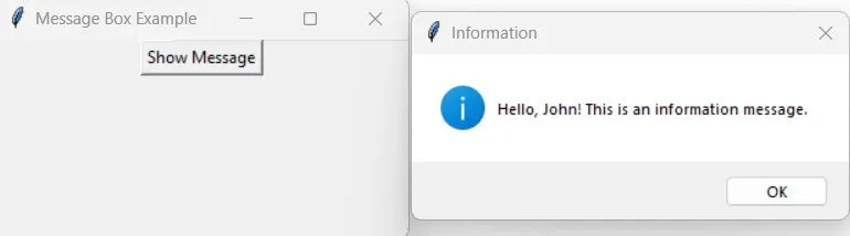 Create Message Boxes with Python Tkinter Create Message Boxes with Python Tkinter