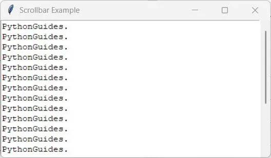 Create Scrollable Frames with Python Tkinter 2 Create Scrollable Frames with Python Tkinter