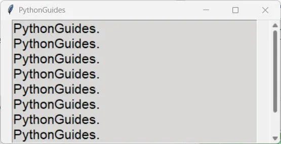 Create Scrollable Frames with Python Tkinter frame Create Scrollable Frames with Python Tkinter frame