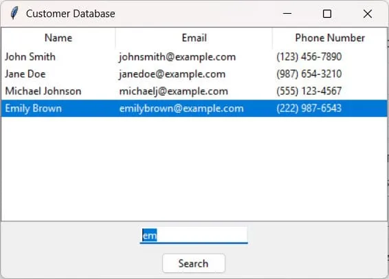 Use the Tkinter Treeview Widget in Python Use the Tkinter Treeview Widget in Python