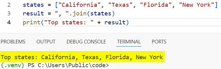 python create string python create string