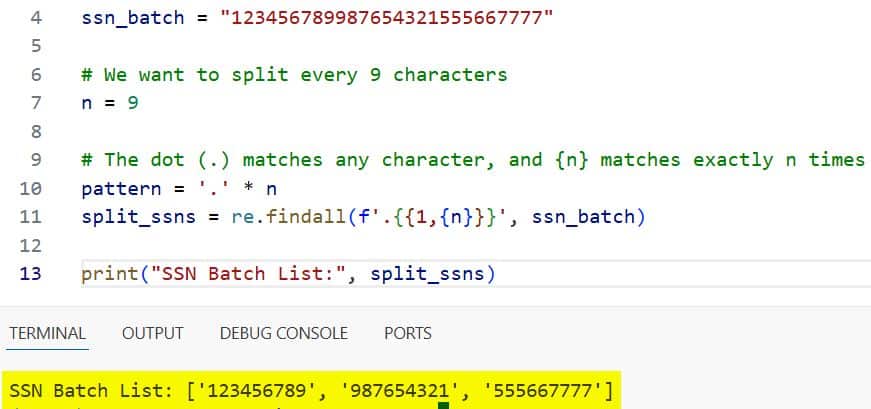 Ways to Split a String Every N Characters in Python