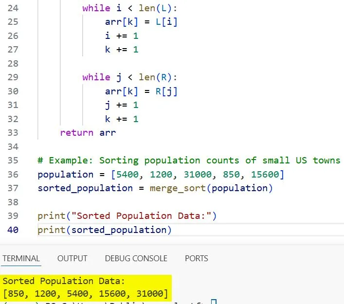 sorting algorithm python sorting algorithm python