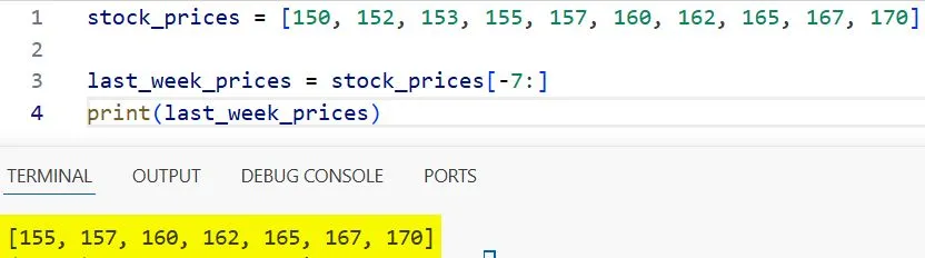 How to Use Python Negative Indexing Index 1 With Lists and Arrays How to Use Python Negative Indexing (Index -1) With Lists and Arrays