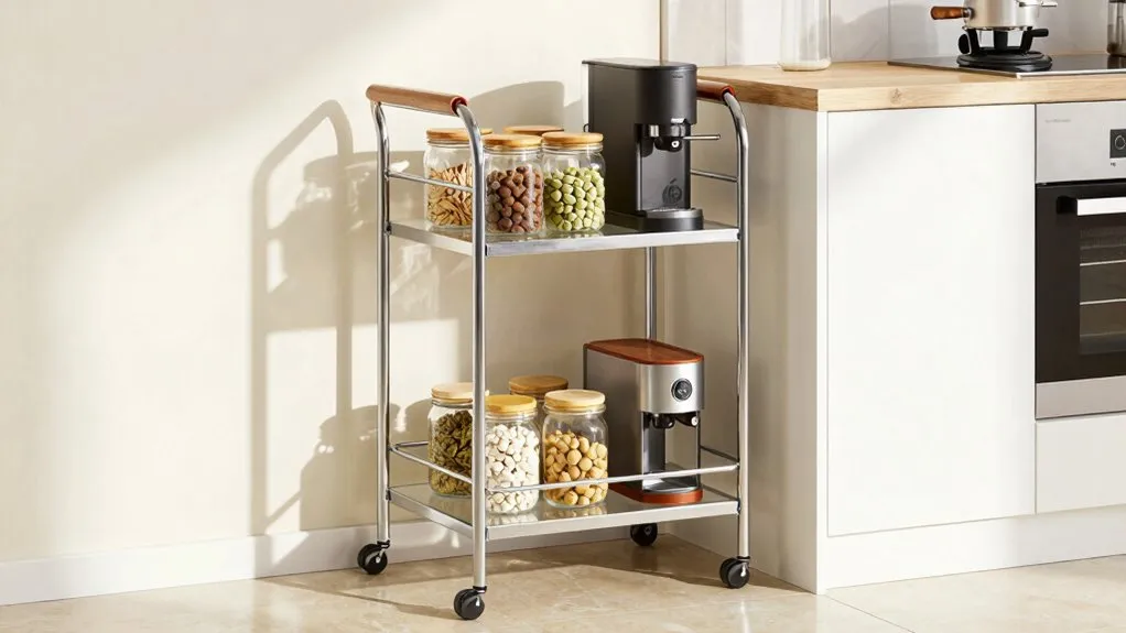 10 Best Slim Rolling Pantry Carts, Space-Saving Must-Haves for Tiny Kitchens