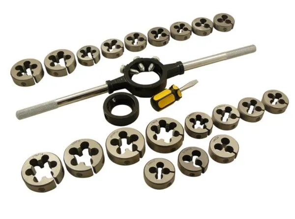 1/2" - 14 TPI X 2" OD HSS N.P.T. Pipe Size Roun Die