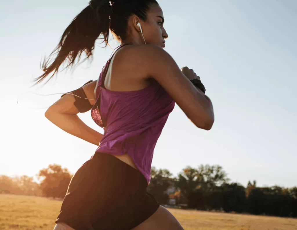 Zone 2 Training Girl