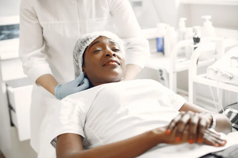 Botox for Chronic Migraines in Plano, TX | Same-Week Consults 3 Patient resting comfortably after Botox therapy session at interventional pain management clinic