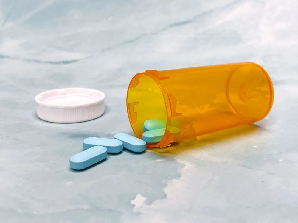 Suzetrigine & Botox for Chronic Migraines in Grand Prairie, TX 1 Close-up of prescription medication bottle representing off-label suzetrigine chronic pain prescribing