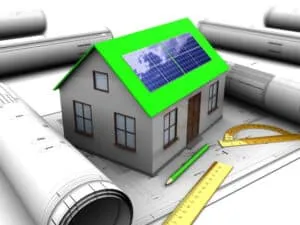 installation of solar roof