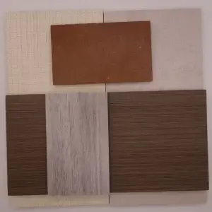 Recycled PCB HDF with decorative surface laminated