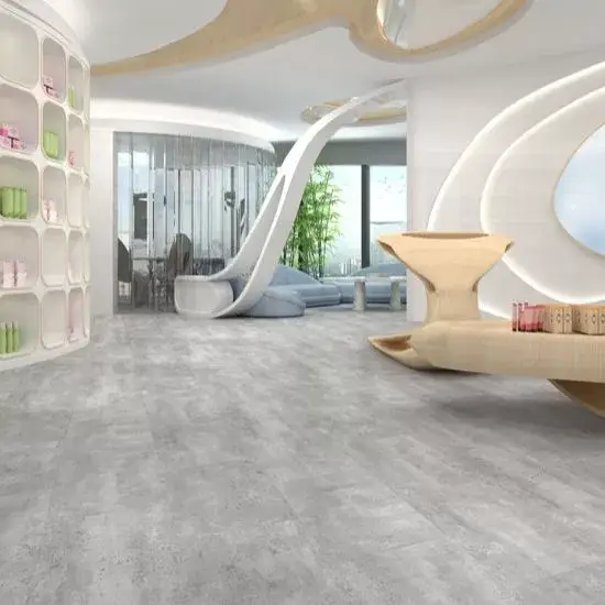 Vinyl Plank Flooring Buying Guide for Consumers Cement style flooring by Shaw industries