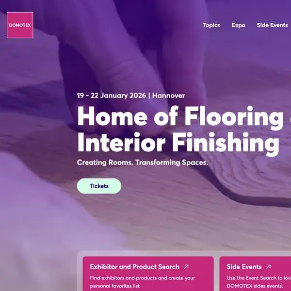 Consideration for Importing Luxury Vinyl Planks from Asia Biggest Floor Covering Trade Fair Domotex Hannover 2026