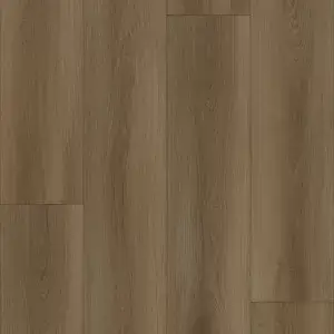 Popular Brown color rigid core SPC flooring with natural and simple design