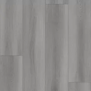 Grey Color Oak Resilient Vinyl Flooring made in China